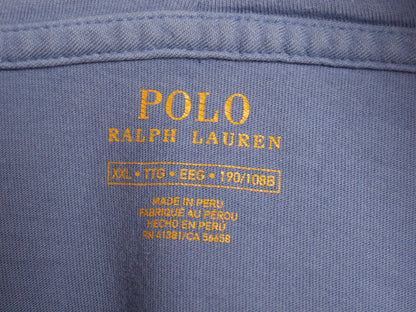 ビッグポニー ポロ ラルフローレン フード付き 長袖 Tシャツ メンズ XXL コットン ロンT フード パーカー プルオーバー 薄手 大きいサイズ