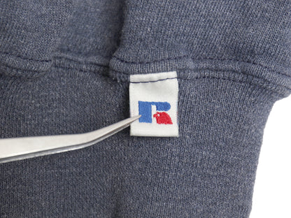 90s ラッセル 無地 スウェット メンズ レディース XXL オールド トレーナー 前V 裏起毛 ワンポイント クルーネック ブランク 大きいサイズ