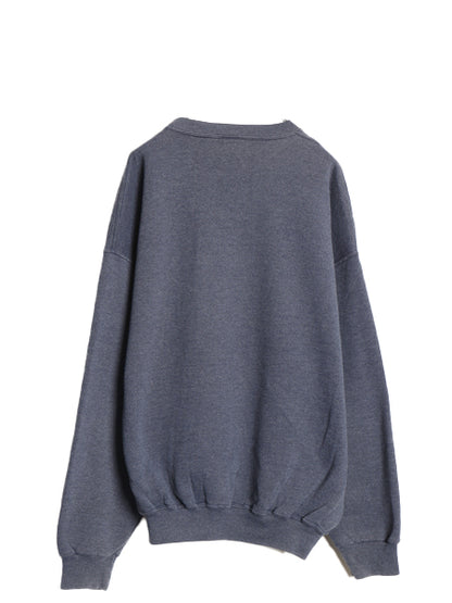 90s ラッセル 無地 スウェット メンズ レディース XXL オールド トレーナー 前V 裏起毛 ワンポイント クルーネック ブランク 大きいサイズ