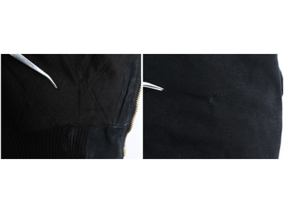 00s US企画 カーハート アクティブ ジャケット メンズ XL オールド ワーク ダック パーカー 中綿 キルティング ライナー ブルゾン ブラック