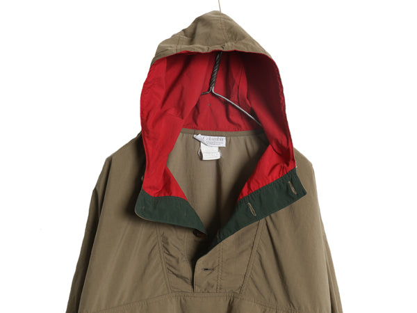 90s ★ コロンビア ナイロン アノラック パーカー ジャケット メンズ XL / オールド アウトドア フード プルオーバー マウンテンパーカー
