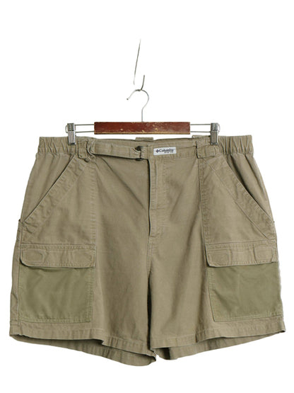 コロンビア PFG コットン フィッシング ショーツ メンズ XL / サファリ ショートパンツ 短パン ノータック キャンバス カーゴ 大きいサイズ
