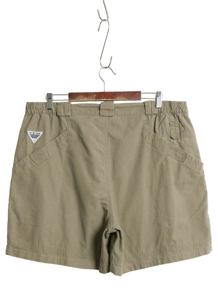 コロンビア PFG コットン フィッシング ショーツ メンズ XL / サファリ ショートパンツ 短パン ノータック キャンバス カーゴ 大きいサイズ