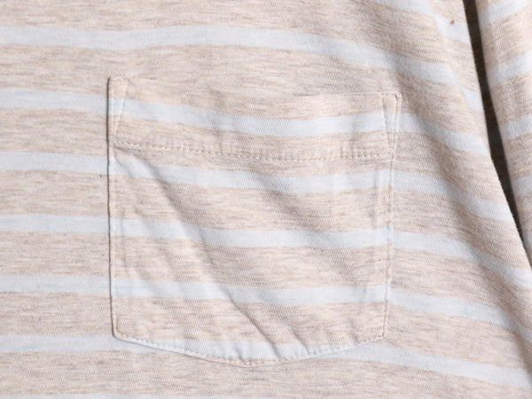 パタゴニア ボーダー ポケット付き 半袖 Tシャツ メンズ XL / 19年製 アウトドア ポケT オーガニック コットン ツートン 薄手 大きいサイズ