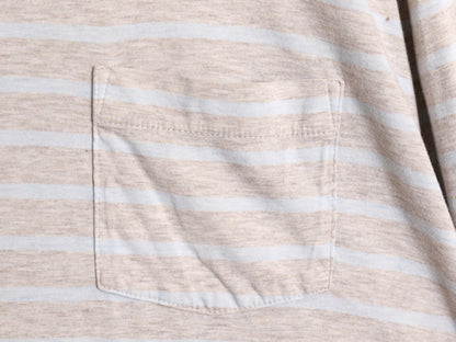 パタゴニア ボーダー ポケット付き 半袖 Tシャツ メンズ XL / 19年製 アウトドア ポケT オーガニック コットン ツートン 薄手 大きいサイズ