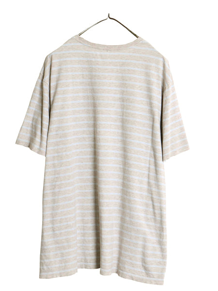 パタゴニア ボーダー ポケット付き 半袖 Tシャツ メンズ XL / 19年製 アウトドア ポケT オーガニック コットン ツートン 薄手 大きいサイズ