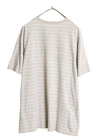 パタゴニア ボーダー ポケット付き 半袖 Tシャツ メンズ XL / 19年製 アウトドア ポケT オーガニック コットン ツートン 薄手 大きいサイズ