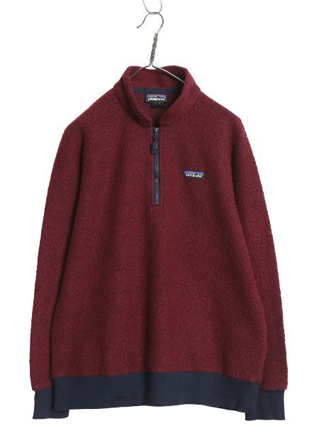 パタゴニア ウーリエステル フリース ジャケット レディース XL / 古着 18年製 ハーフジップ ジャンパー プルオーバー ウール 大きいサイズ