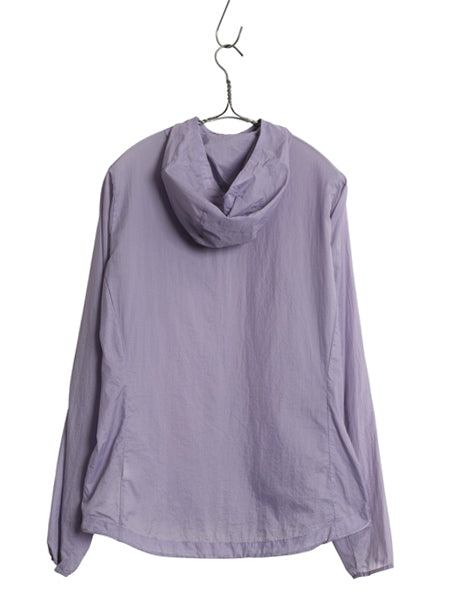 パタゴニア フーディニ ジャケット レディース M / 17年製 フルジップ ナイロン パーカー ジャンパー ブルゾン パッカブル ワンポイント 紫