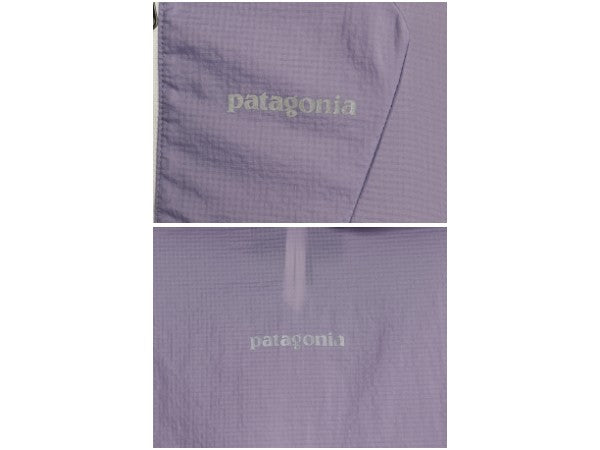 パタゴニア フーディニ ジャケット レディース M / 17年製 フルジップ ナイロン パーカー ジャンパー ブルゾン パッカブル ワンポイント 紫