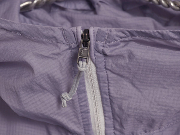 パタゴニア フーディニ ジャケット レディース M / 17年製 フルジップ ナイロン パーカー ジャンパー ブルゾン パッカブル ワンポイント 紫