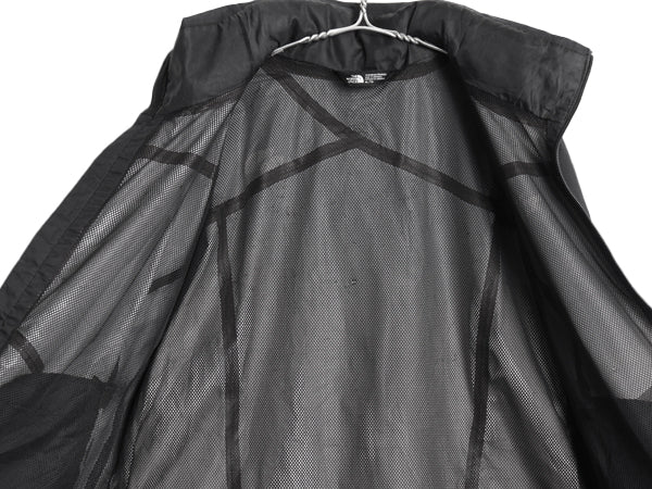 US企画 ノースフェイス DRYVENT マウンテンパーカー ジャケット レディース XL 古着 フルジップ ナイロン マンパ ジャンパー ハイネック 黒