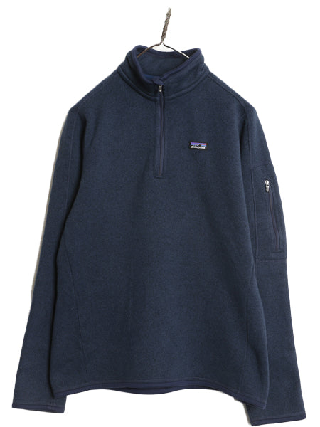 パタゴニア ベターセーター ハーフジップ レディース L / 14年製 アウトドア 裏起毛 フリース セーター プルオーバー ジャケット ブルゾン