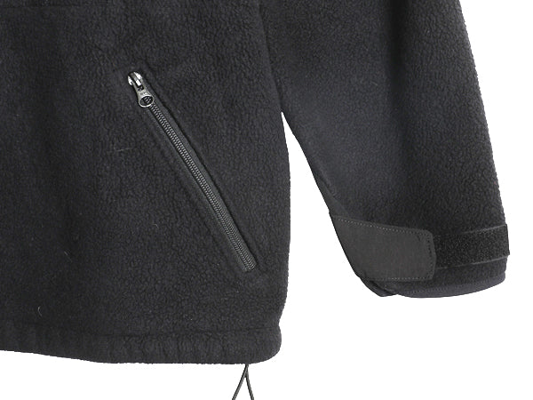 00s 米軍実物 ECWCS GEN2 フルジップ フリース ジャケット メンズ L 01年製 オールド ミリタリー アーミー ブルゾン 軍物 ポーラテック 黒