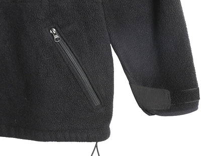 00s 米軍実物 ECWCS GEN2 フルジップ フリース ジャケット メンズ L 01年製 オールド ミリタリー アーミー ブルゾン 軍物 ポーラテック 黒