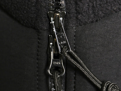 00s 米軍実物 ECWCS GEN2 フルジップ フリース ジャケット メンズ L 01年製 オールド ミリタリー アーミー ブルゾン 軍物 ポーラテック 黒