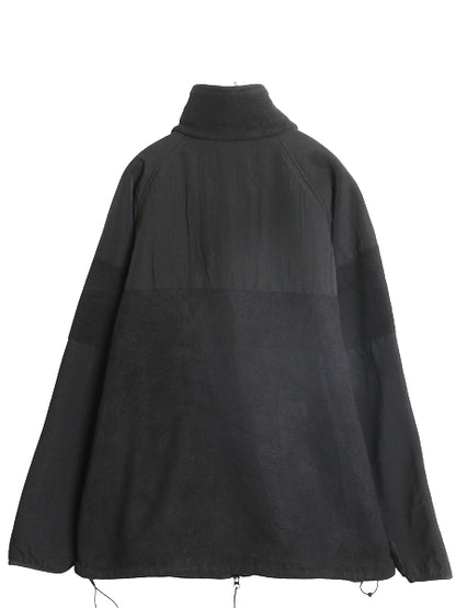 00s 米軍実物 ECWCS GEN2 フルジップ フリース ジャケット メンズ L 01年製 オールド ミリタリー アーミー ブルゾン 軍物 ポーラテック 黒