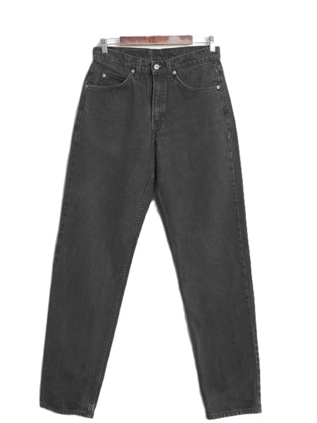 90s リーバイス 550 ブラック デニム パンツ メンズ 31 34 / オールド リラックス フィット テーパード ジーンズ ジーパン 黒 オレンジタブ