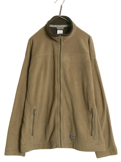 00s パタゴニア シンチラ ウィンドプルーフ ジャケット メンズ XL 05年製 オールド フリース フルジップ ブルゾン ハイネック 大きいサイズ