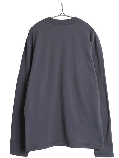 00s USA製 パタゴニア キャプリーン トップス メンズ L / オールド 02年製 アウトドア ストレッチ 裏 フリース Tシャツ ワンポイント ロンT