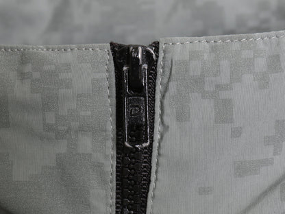 00s 米軍実物 US ARMY ACU 迷彩 リフレクター ナイロン トレーニング ジャケット SMALL REGULAR / 09年製 オールド ミリタリー IPFU 軍物