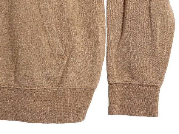 ノースフェイス 両面 プリント スウェット フード パーカー メンズ L / アウトドア プルオーバー トレーナー 裏起毛 ボックスロゴ ブラウン