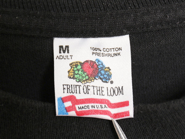 90s USA製 アート イラスト プリント 半袖 Tシャツ メンズ M / オールド コダック 企業 グラフィック シングルステッチ ヘビーウェイト 黒