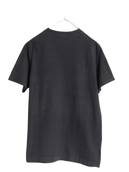 90s USA製 アート イラスト プリント 半袖 Tシャツ メンズ M / オールド コダック 企業 グラフィック シングルステッチ ヘビーウェイト 黒