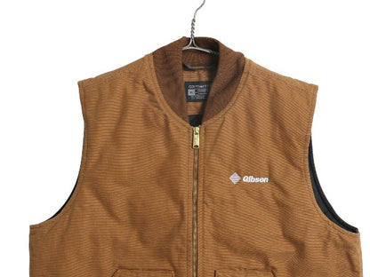 ほぼ デッドストック US企画 カーハート 中綿 ダック ベスト メンズ XL ナイロン キルティング ライナー 重ね着 ワーク 企業 大きいサイズ