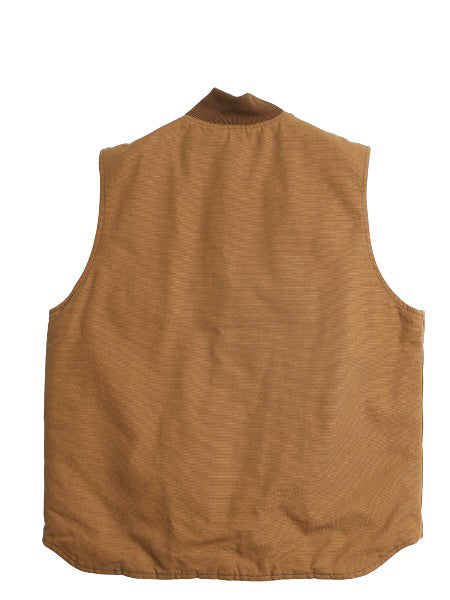 ほぼ デッドストック US企画 カーハート 中綿 ダック ベスト メンズ XL ナイロン キルティング ライナー 重ね着 ワーク 企業 大きいサイズ