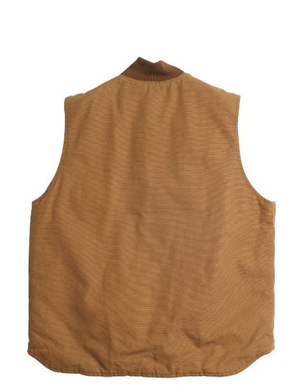 ほぼ デッドストック US企画 カーハート 中綿 ダック ベスト メンズ XL ナイロン キルティング ライナー 重ね着 ワーク 企業 大きいサイズ