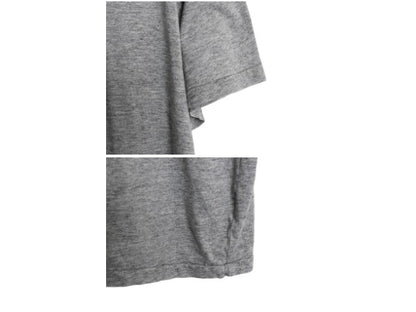 ポロ ラルフローレン 染込み プリント Tシャツ メンズ L / ヴィンテージ 加工 カットソー シングルステッチ グラフィック イーグル 星条旗