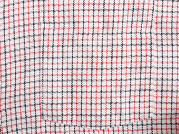 70s USA製 筆記体タグ エルエルビーン ボタンダウン 長袖 フランネル シャツ メンズ M ヴィンテージ チェック ライトウェイト マルチカラー