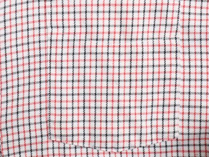 70s USA製 筆記体タグ エルエルビーン ボタンダウン 長袖 フランネル シャツ メンズ M ヴィンテージ チェック ライトウェイト マルチカラー