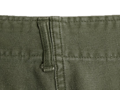 70s ★ 米軍実物 US ARMY コットン サテン ベイカー パンツ 実寸 34 29 程/ 73年製 ヴィンテージ ファティーグ ユーティリティ OG107 軍物