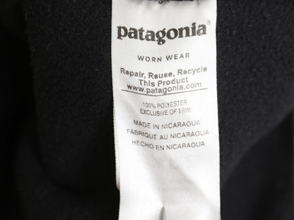 パタゴニア ライトウェイト シンチラ スナップT メンズ M / 18年製 フリース プルオーバー ジャケット アウトドア ブルゾン ジャンパー 黒