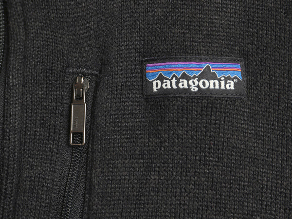 パタゴニア ベターセーター ハーフジップ メンズ XXL 18年製 フリース セーター 裏起毛 プルオーバー ジャケット ブルゾン 大きいサイズ 黒