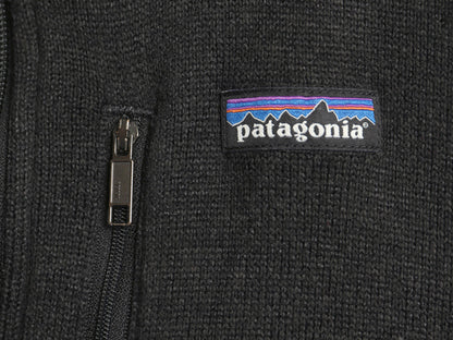 パタゴニア ベターセーター ハーフジップ メンズ XXL 18年製 フリース セーター 裏起毛 プルオーバー ジャケット ブルゾン 大きいサイズ 黒