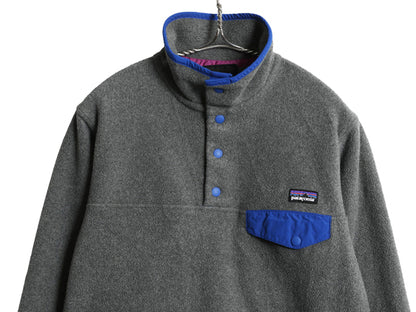 パタゴニア ライトウェイト シンチラ スナップT レディース XS 12年製 フリース プルオーバー ジャケット ブルゾン アウトドア ジャンパー