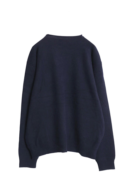 90s ポロ ラルフローレン ロールネック ニット セーター メンズ  XL 古着 オールド ラム ウール 無地 シンプル 大きいサイズ ワンポイント