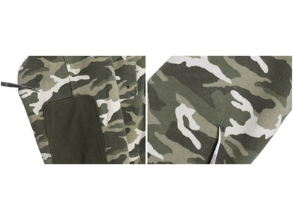 ノースフェイス 迷彩 中綿 スウェット フード パーカー ジャケット メンズ L / トレーナー フルジップ マウンテンパーカー ミリタリー 総柄