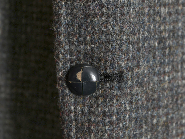 80s USA製 ハリスツイード テーラード ジャケット メンズ M 程/ ヴィンテージ ブレザー ツイード ウール トラッド カジュアル マルチカラー