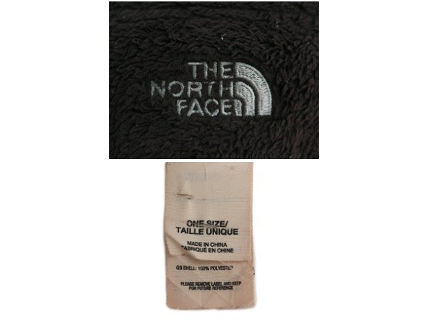  US企画 ノースフェイス デナリ サーマル ビーニー キャップ メンズ レディース 帽子 アウトドア 毛足 フリース ワッチ ニット帽 ブラック