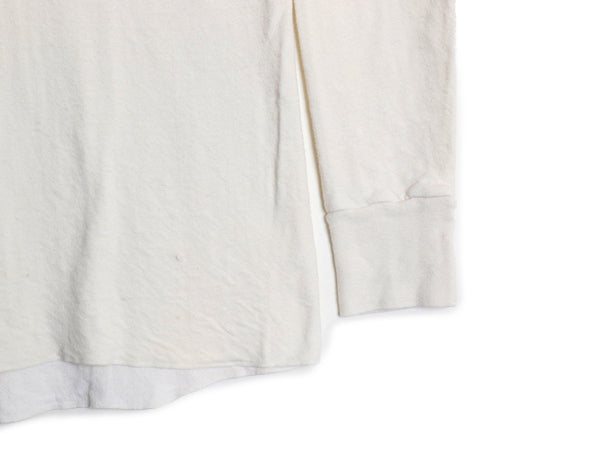 90s USA製 デュオフォールド 2レイヤー 長袖 Tシャツ メンズ M / オールド ロンT アンダーシャツ 無地 ストレッチ インナー カットソー 白