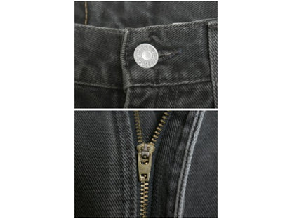 00s USA製 リーバイス 505 ブラック デニム パンツ メンズ 31 32 オールド ジーンズ ジーパン Gパン スリム ストレート ボトムス 黒 赤タブ