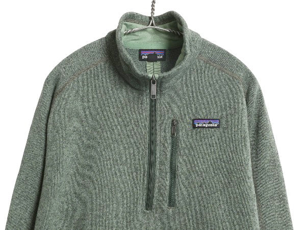 パタゴニア ベターセーター ハーフジップ メンズ L / 古着 19年製 アウトドア フリース セーター 裏起毛 プルオーバー ジャケット ブルゾン