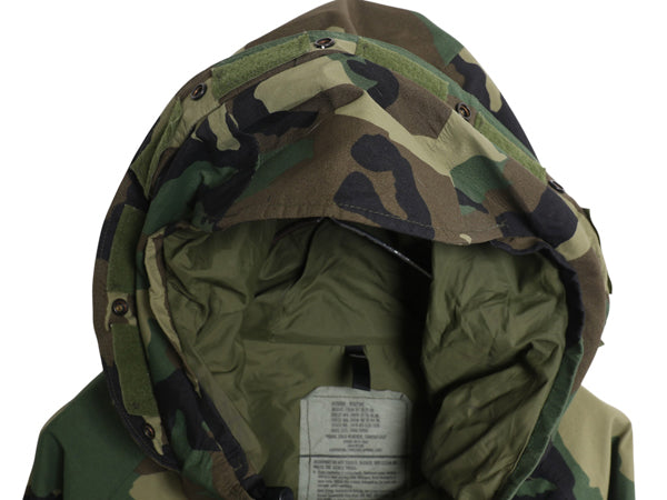 00s 米軍実物 US ARMY ECWCS ゴアテックス ウッドランドカモ 迷彩 ミリタリー ジャケット MEDIUM REGULAR 00年製 オールド 1st GEN 軍物 