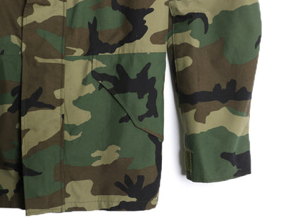 00s 米軍実物 US ARMY ECWCS ゴアテックス ウッドランドカモ 迷彩 ミリタリー ジャケット MEDIUM REGULAR 00年製 オールド 1st GEN 軍物 
