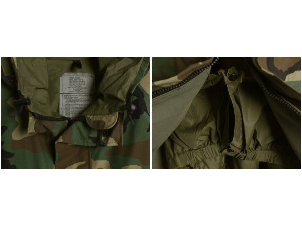 00s 米軍実物 US ARMY ECWCS ゴアテックス ウッドランドカモ 迷彩 ミリタリー ジャケット MEDIUM REGULAR 00年製 オールド 1st GEN 軍物 