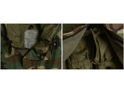 00s 米軍実物 US ARMY ECWCS ゴアテックス ウッドランドカモ 迷彩 ミリタリー ジャケット MEDIUM REGULAR 00年製 オールド 1st GEN 軍物 